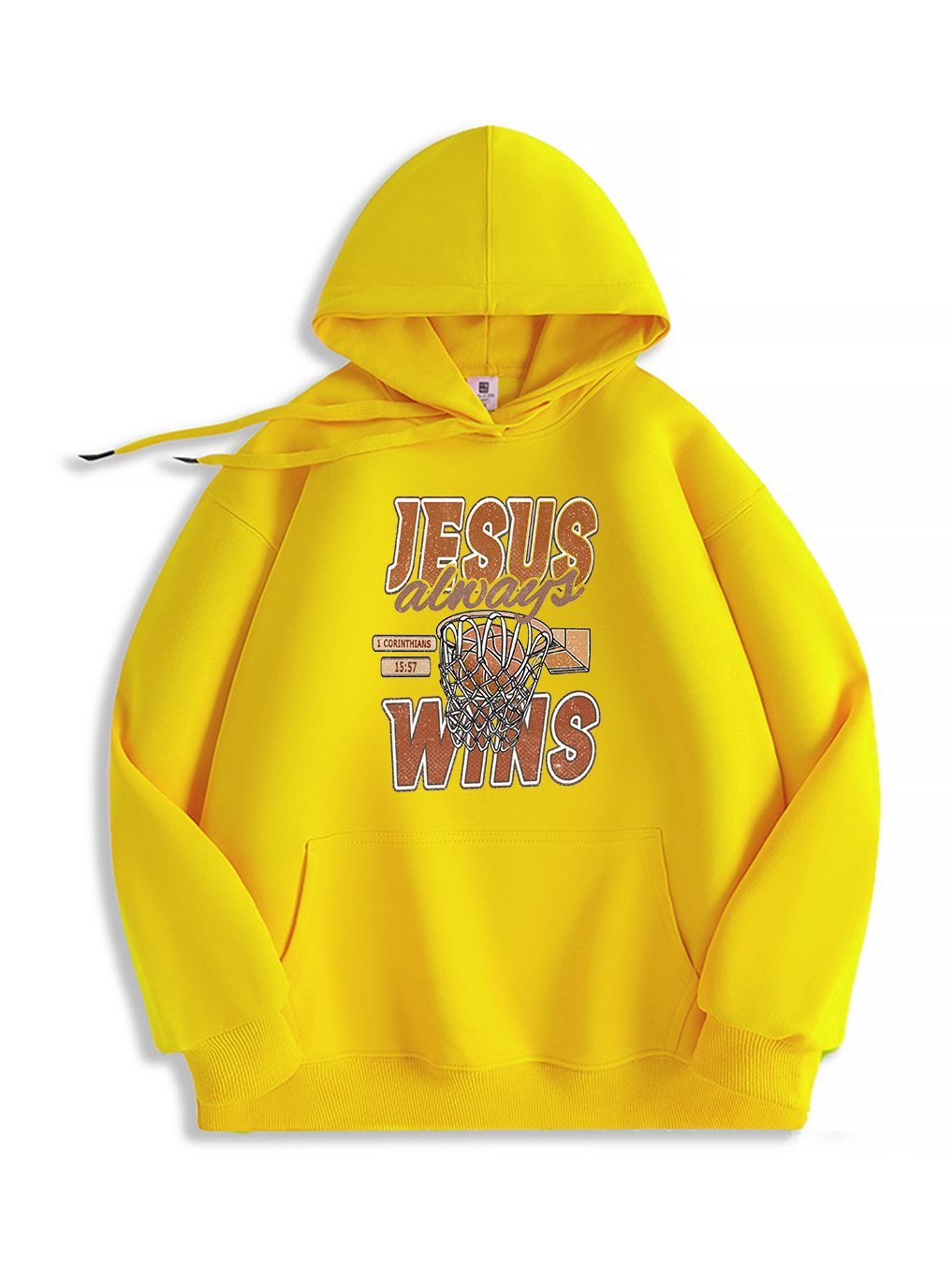 Jesus Always Wins Hoodie