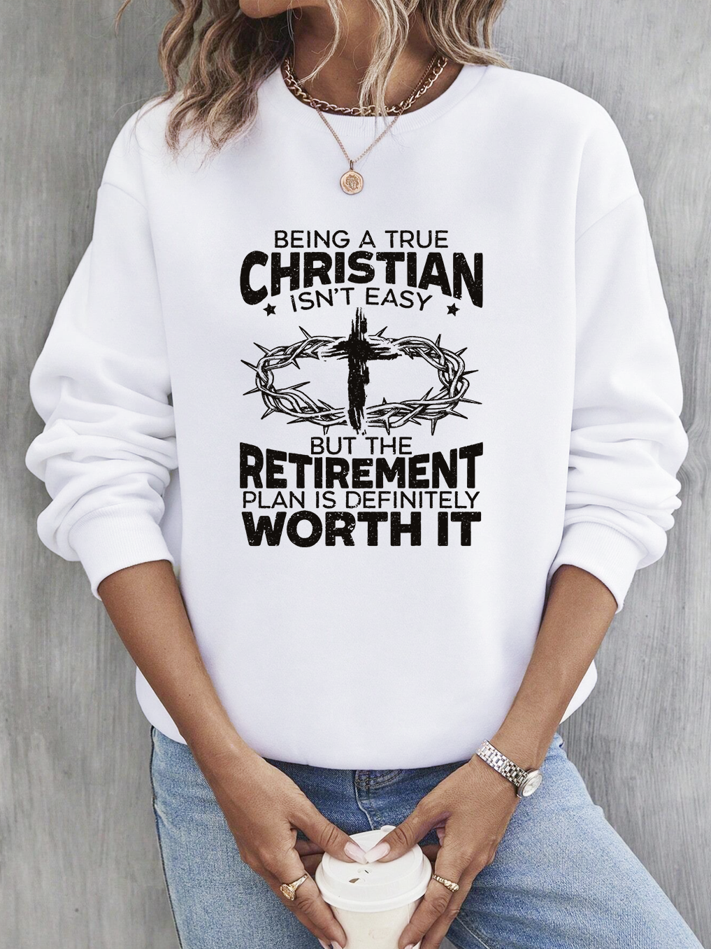 [Copy][Copy][Copy]Jesus Is My Savior Sweatshirt