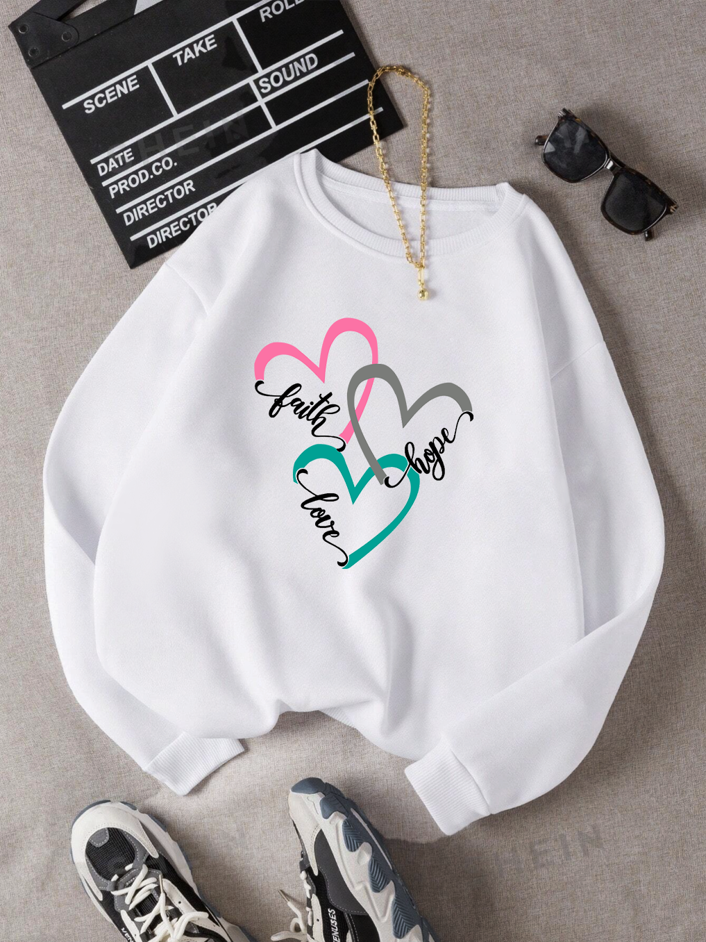 [Copy][Copy]The Lord is My Rock Sweatshirt