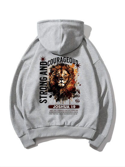 Strong And Courageous Hoodie
