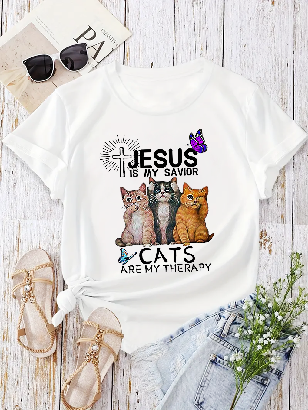 Jesus Is My Savior Women Tee