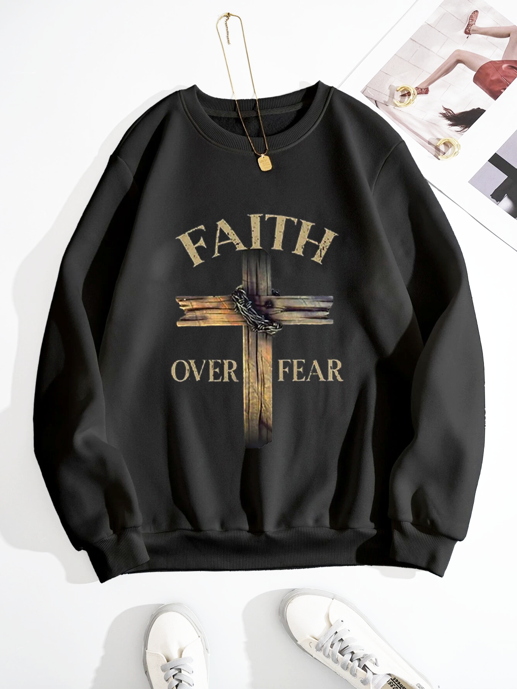 [Copy][Copy][Copy]Faith Hope Love Sweatshirt