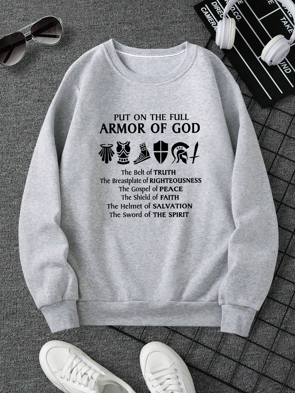 [Copy][Copy]Put On The Whole Armor Of God Sweatshirt