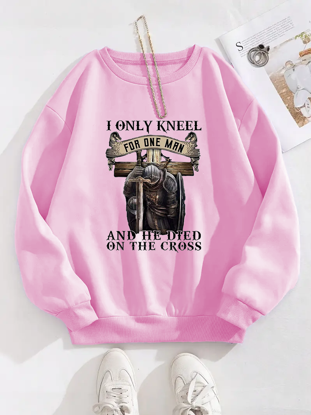 [Copy]The Lord is My Rock Sweatshirt