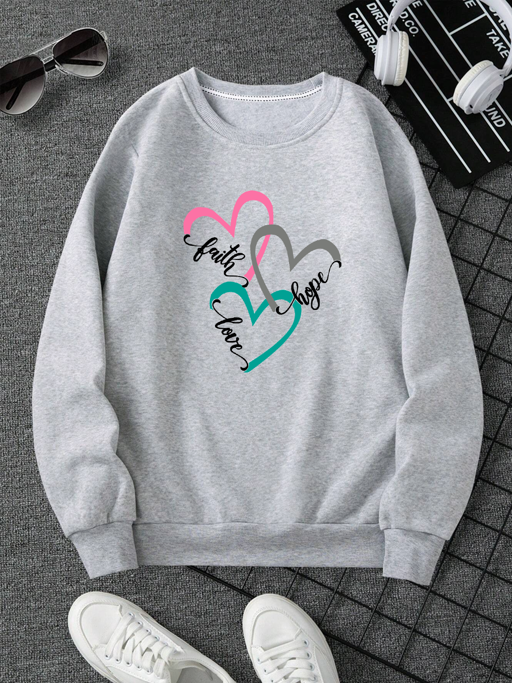 [Copy][Copy]The Lord is My Rock Sweatshirt