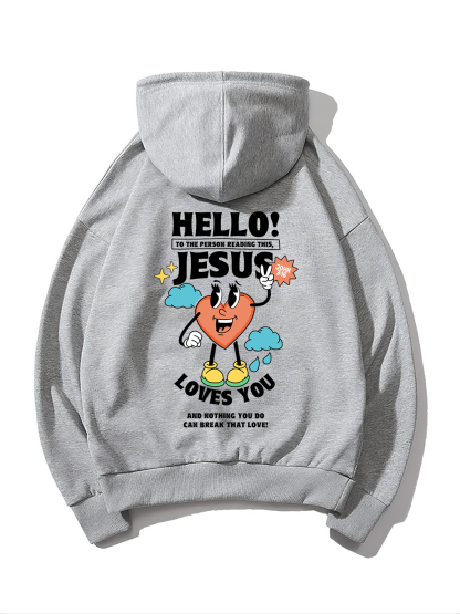 Hello Jesus Hoodie