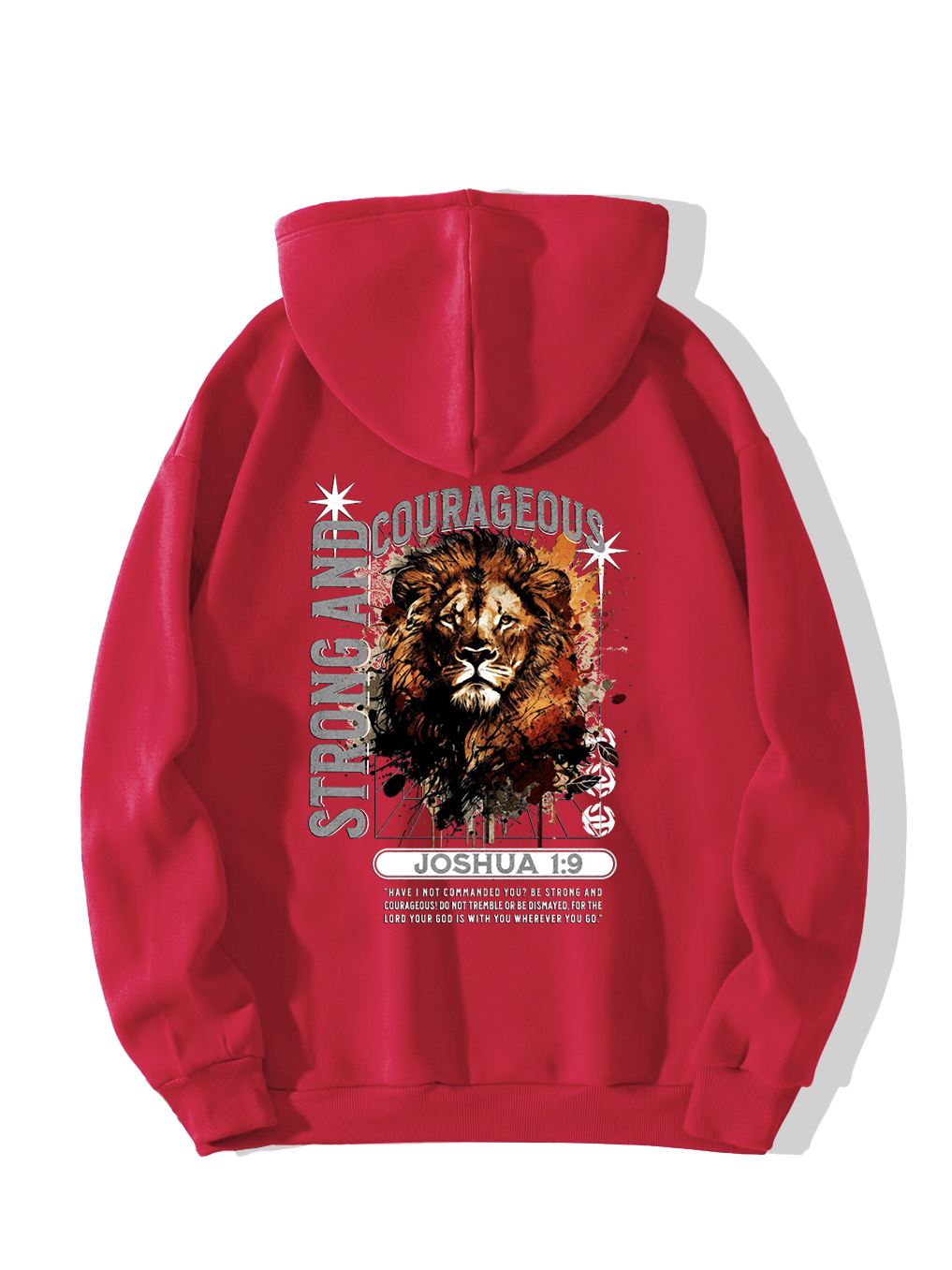 Strong And Courageous Hoodie