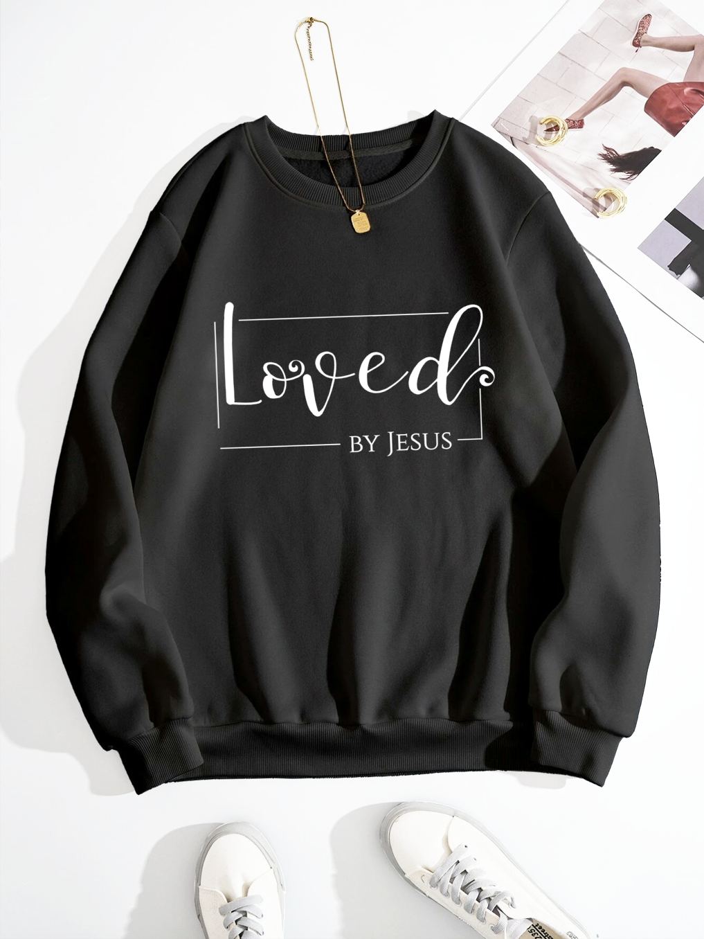 Loved By Jesus Sweatshirt