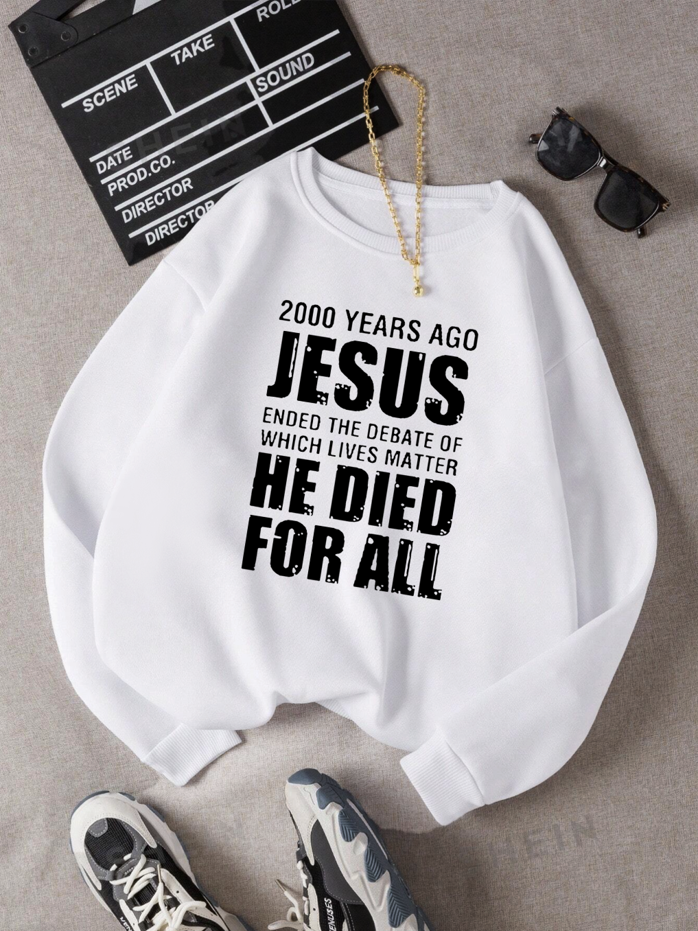 [Copy][Copy]Faith Hope Love Sweatshirt