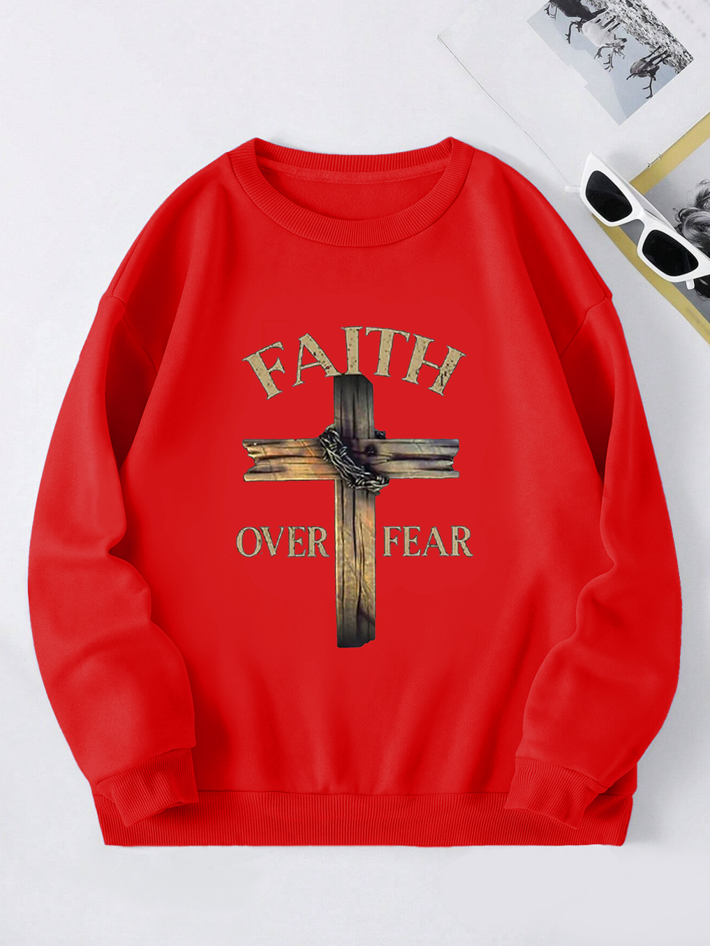 [Copy][Copy][Copy]Faith Hope Love Sweatshirt