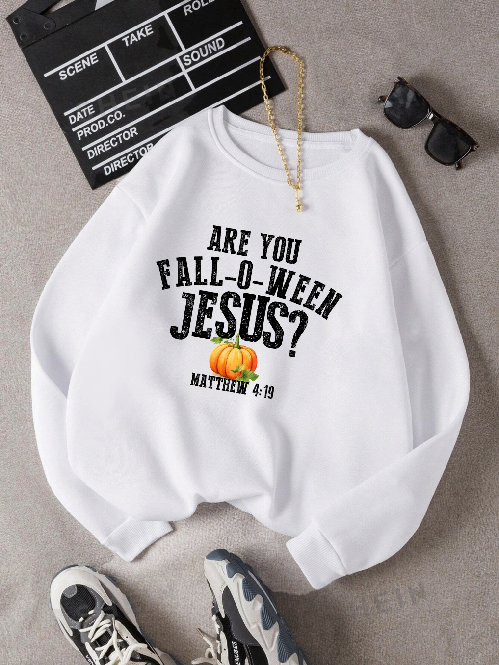 [Copy][Copy]With God All Things Are Possible Sweatshirt