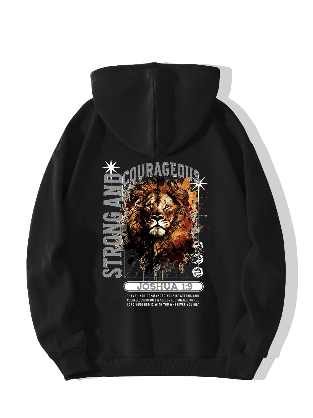 Strong And Courageous Hoodie