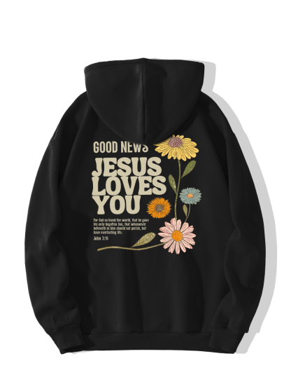 Jesus Loves You Hoodie