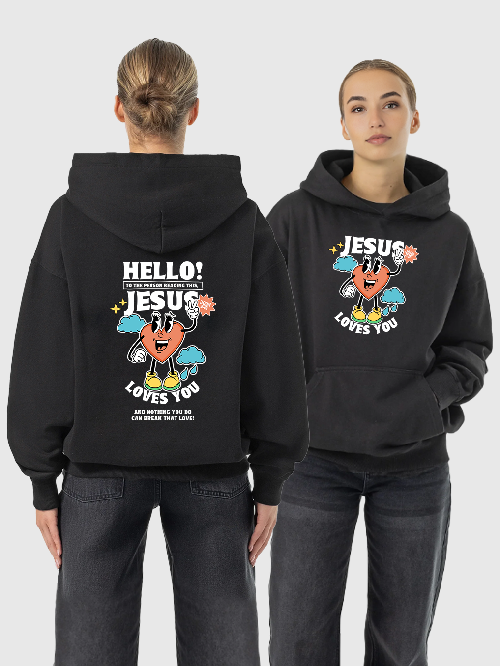 Hello Jesus Hoodie