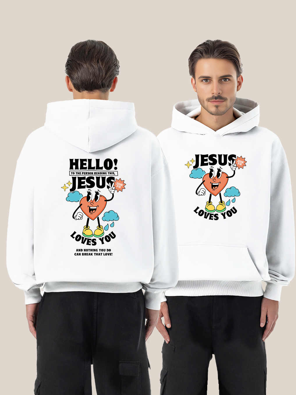 Hello Jesus Hoodie