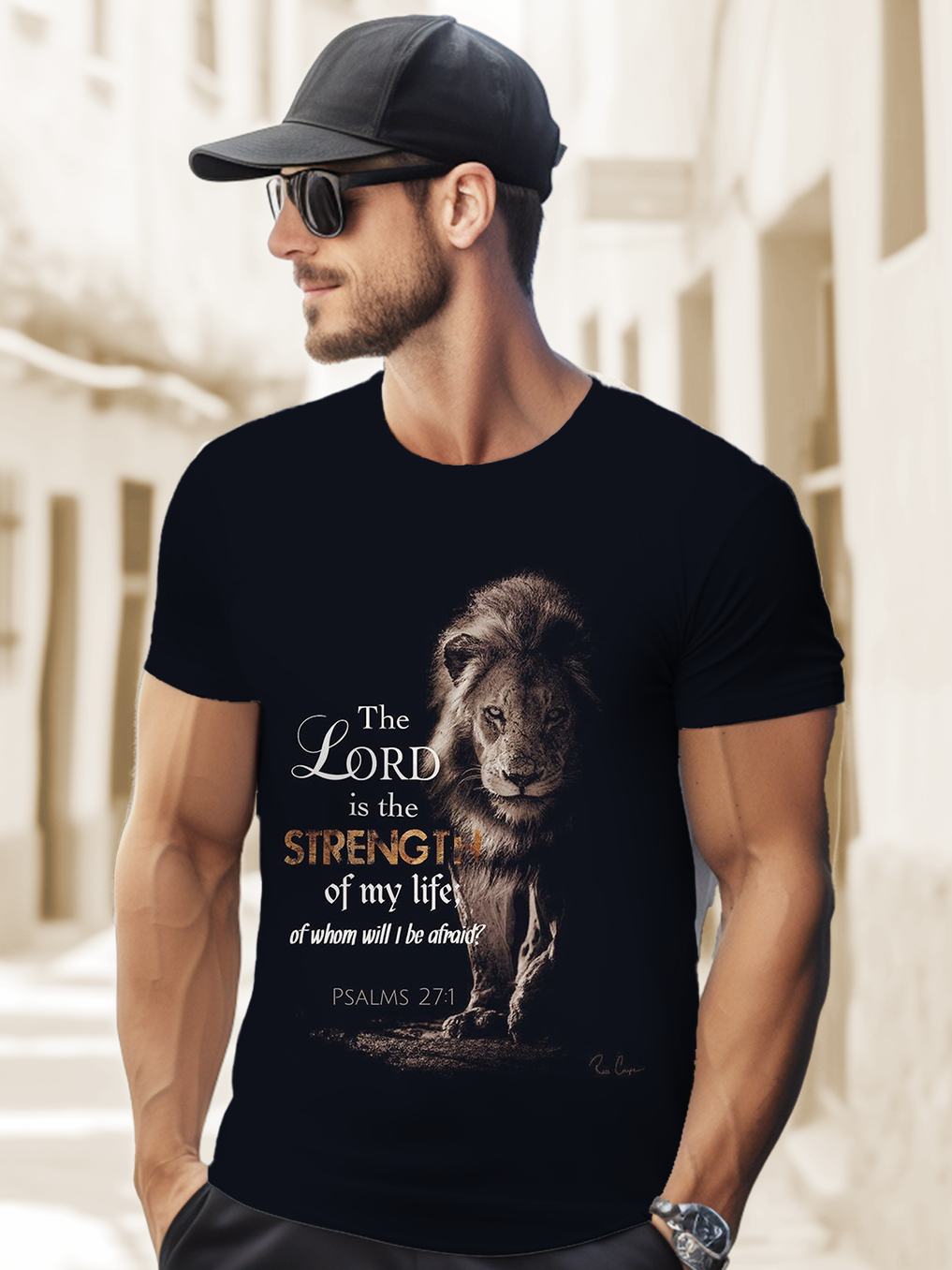 The Lord Is The Strength Full Printing On Both Sides