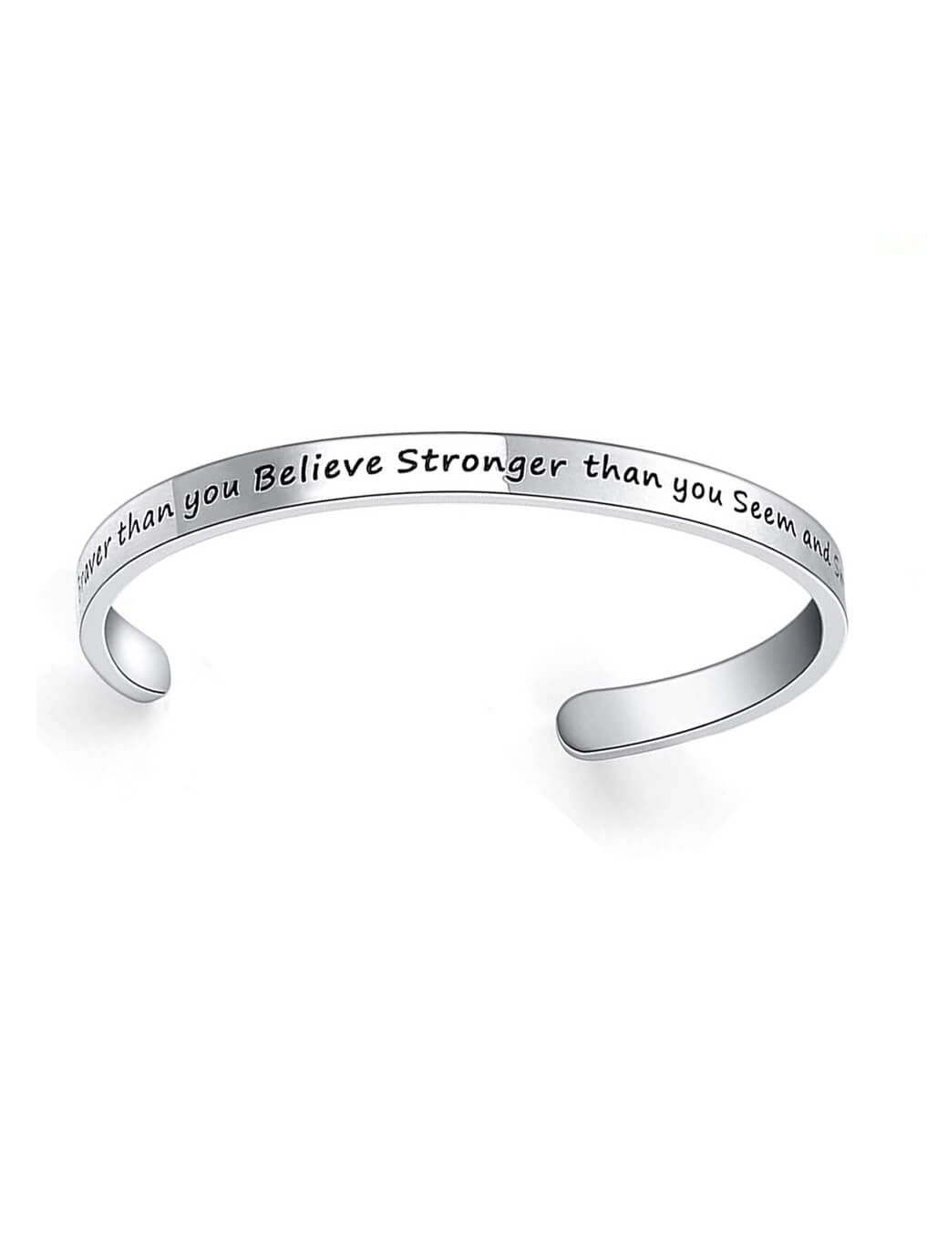 Believe Stronger Bracelet