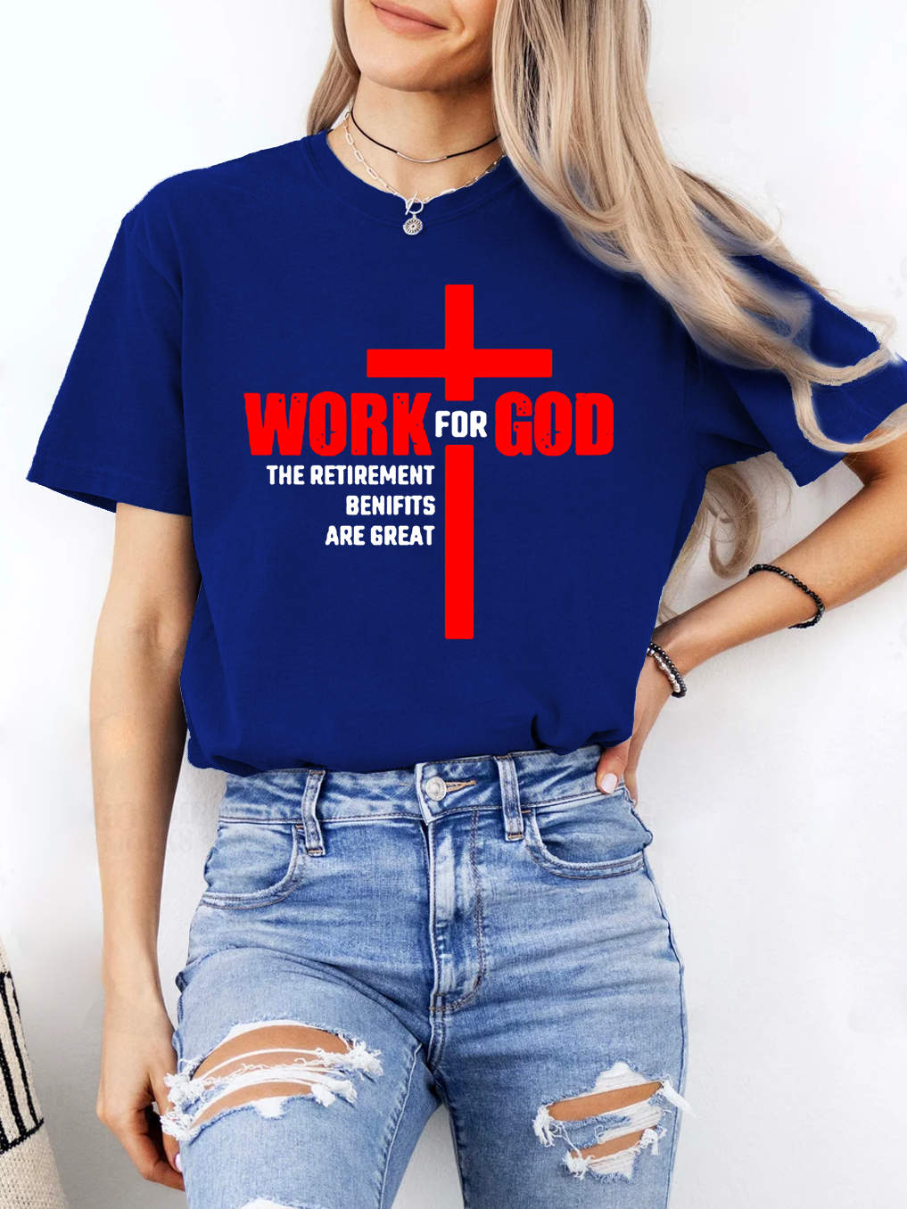 Work For God Women Tee