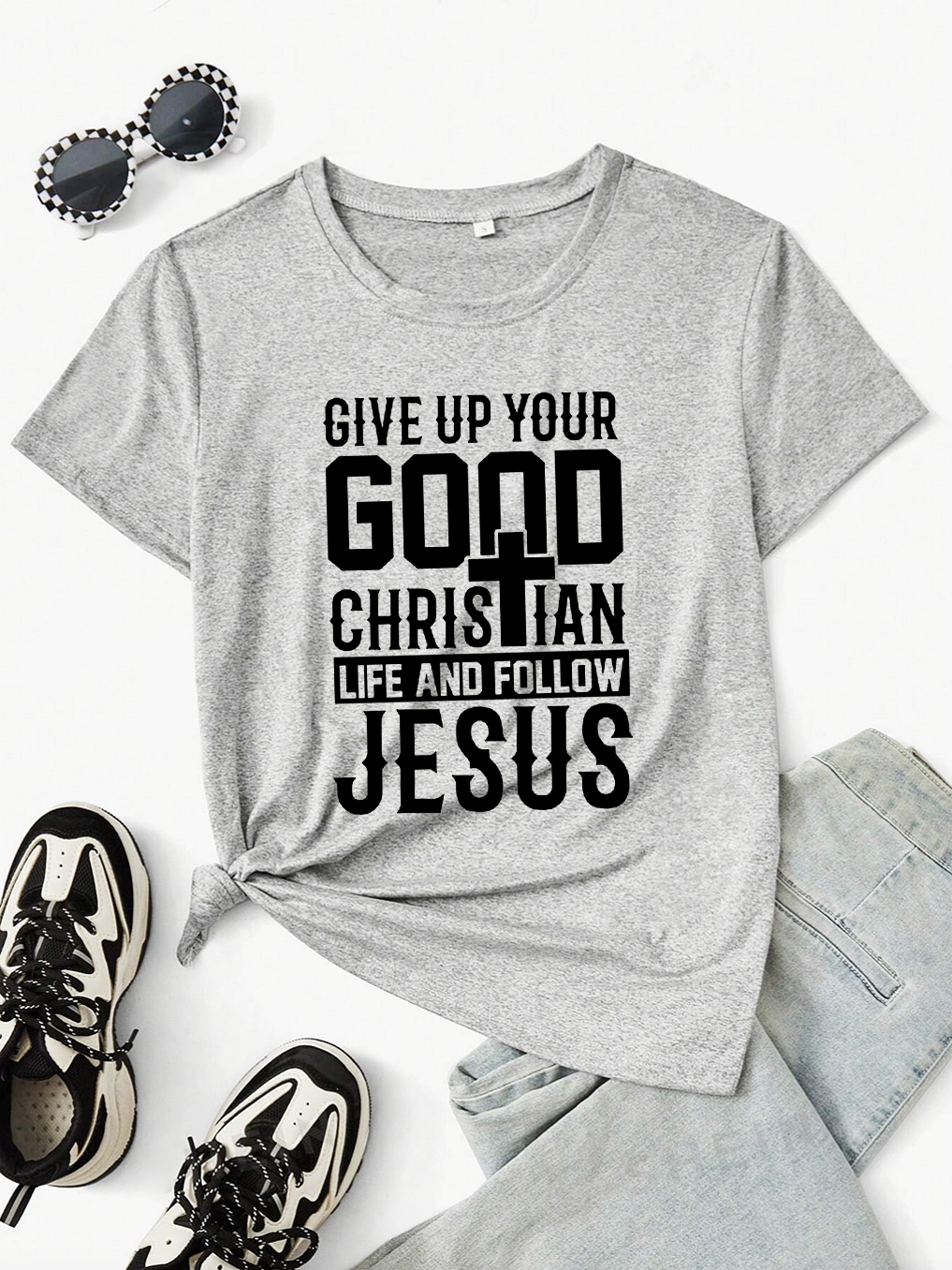 Follow Jesus Women Tee