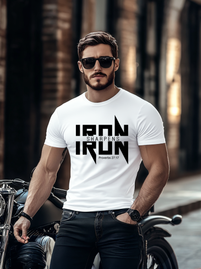 Iron Sharpens Iron Christian Tee