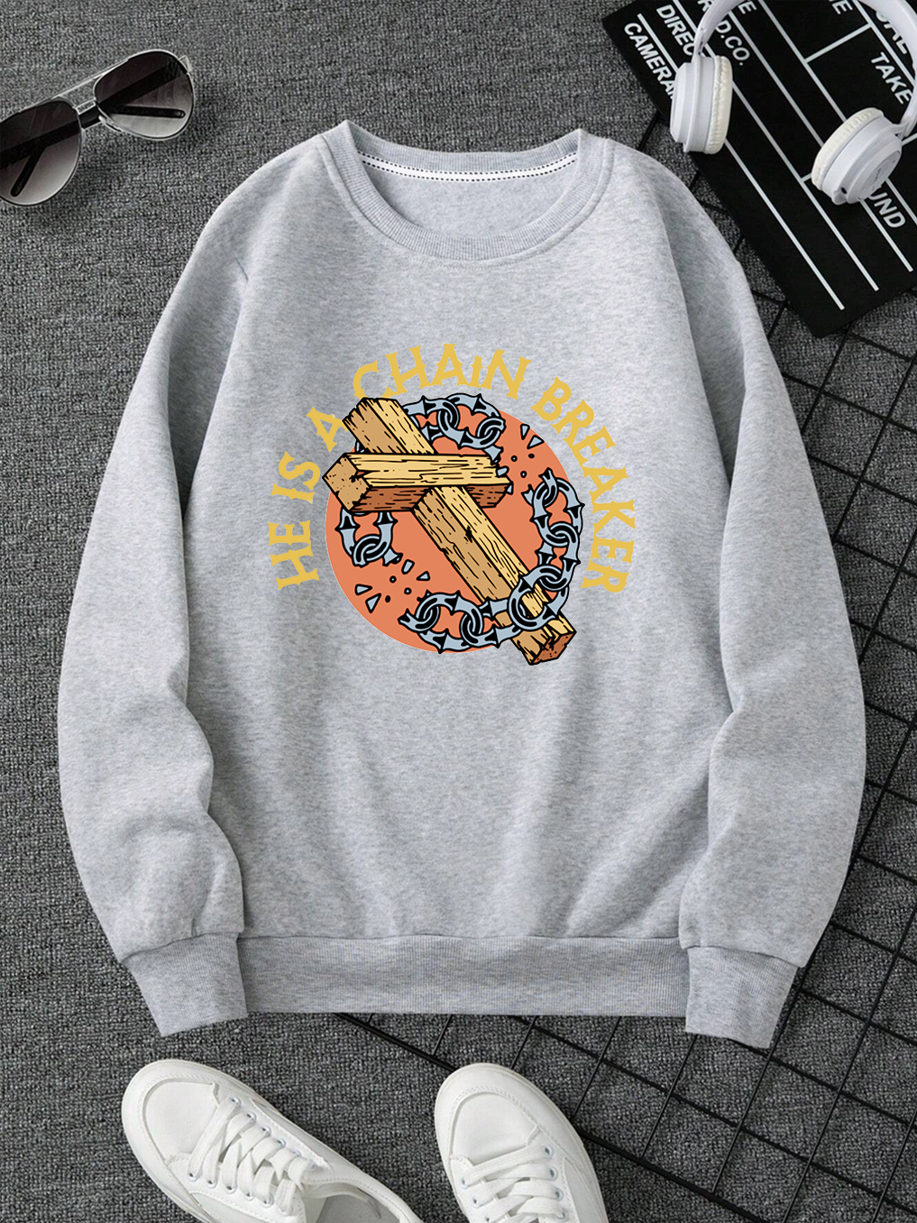 [Copy][Copy][Copy][Copy]God Hears US Sweatshirt
