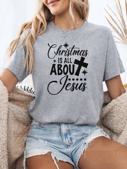 Christmas Is All About Jesus Women's T-Shirt