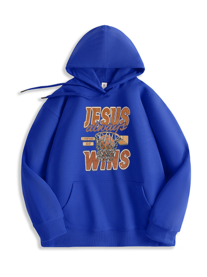 Jesus Always Wins Hoodie