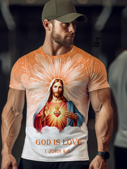 God Is Love Full Printing On Both Sides