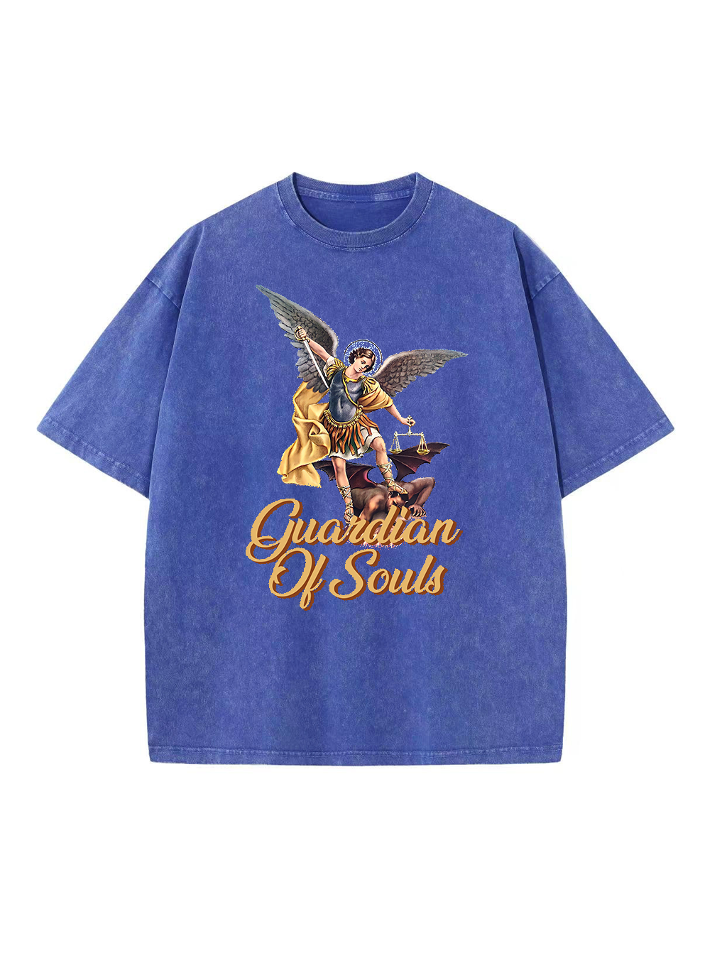 Guardian  Of Souls Washed T-shirt