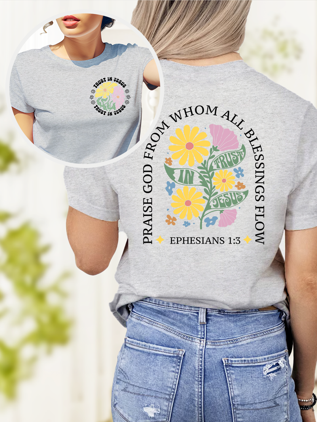 Praise God From Whom All Blessings Flow Women Tee