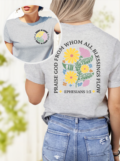 Praise God From Whom All Blessings Flow Women Tee