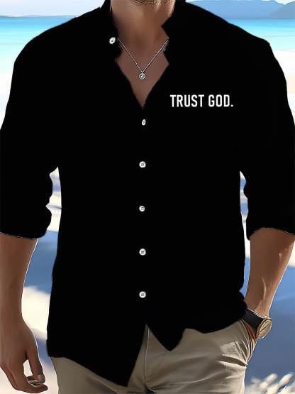 Trust God Long-sleeved shirt