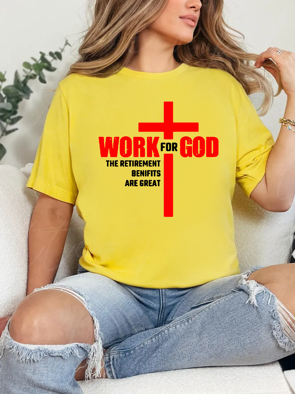 Work For God Women Tee
