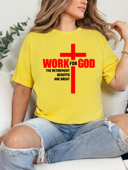 Work For God Women Tee