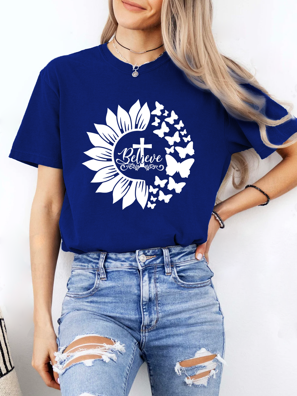 Believe Cross Women Tee