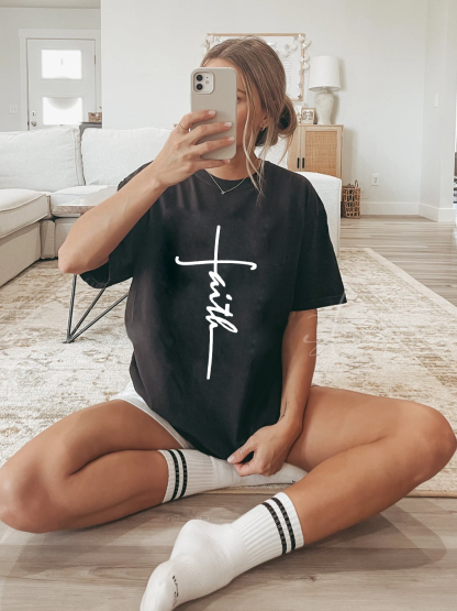 Faith Premium Design Women Tee