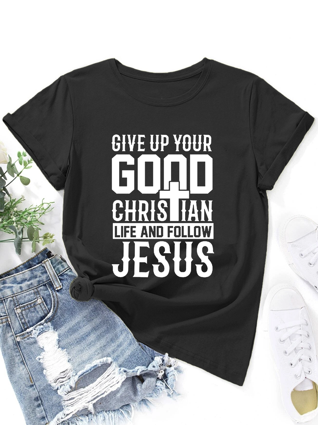 Follow Jesus Women Tee