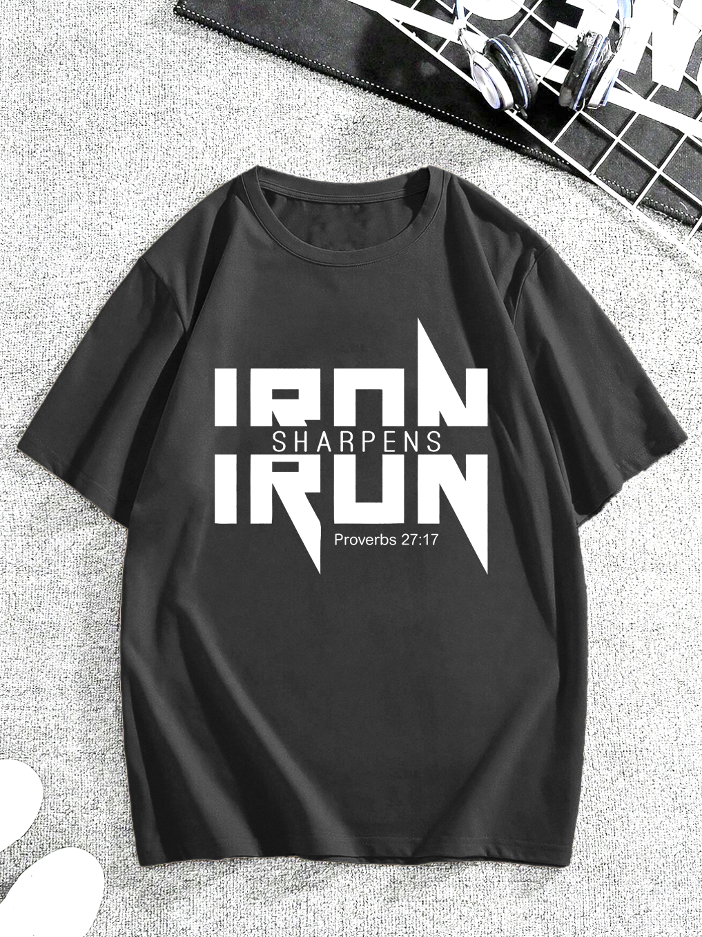 Iron Sharpens Iron Christian Tee