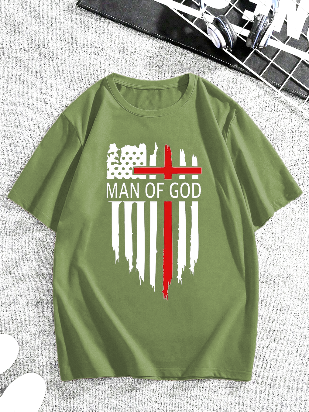 Man Of God Chrsitian Tee