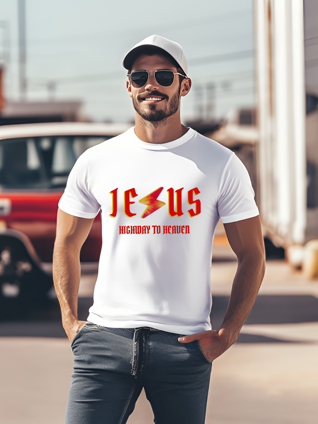 Jesus Highway To Heaven T-shirt