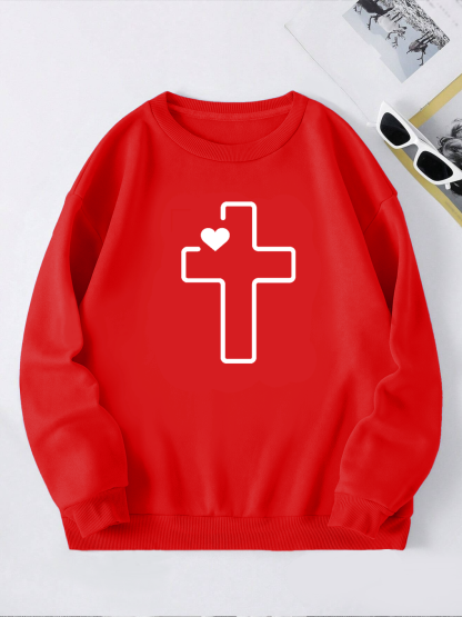 Love Cross Sweatshirt
