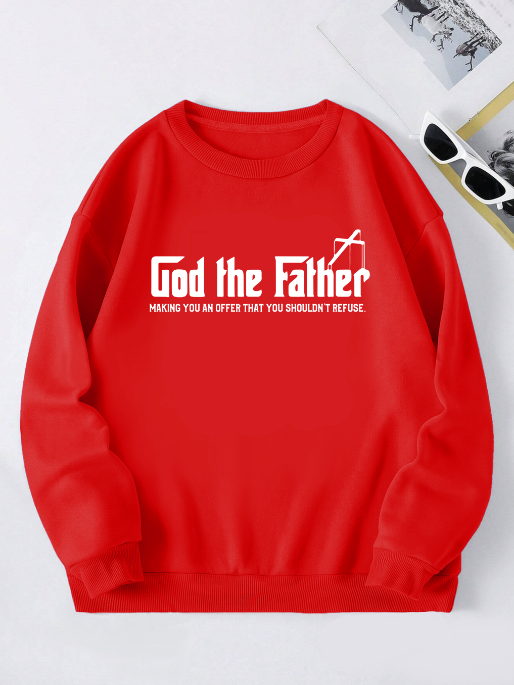 [Copy][Copy][Copy]God Wins Sweatshirt