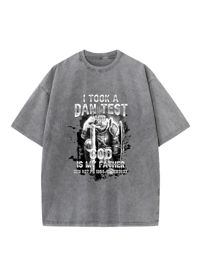 God Is My Father Washed T-shirt