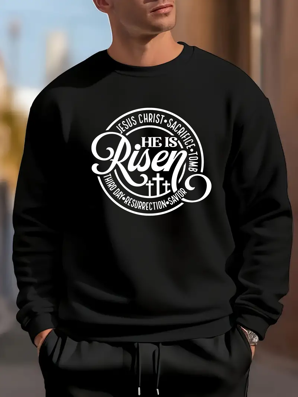 He Is Risen Sweatshirt