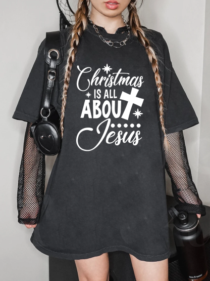 Christmas Is All About Jesus Women's T-Shirt