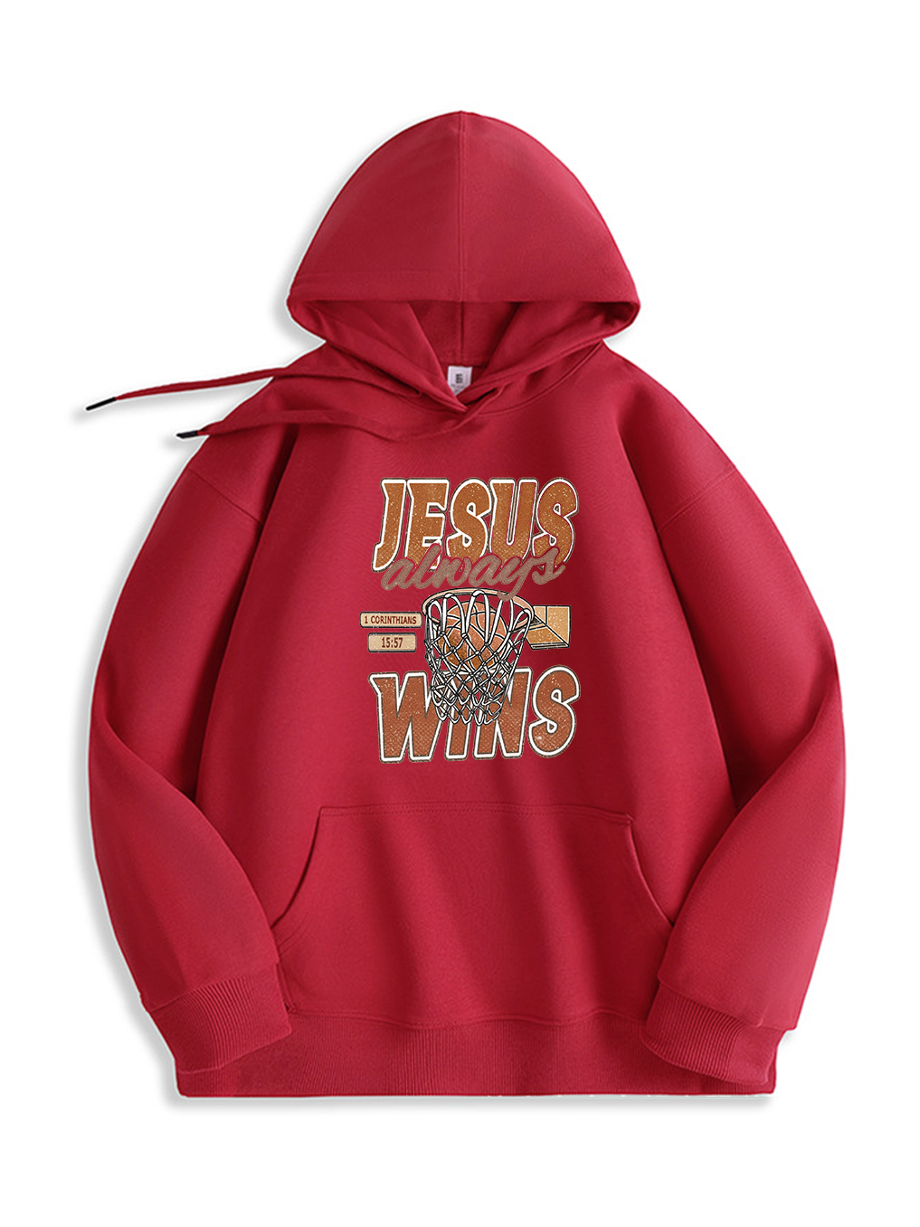 Jesus Always Wins Hoodie
