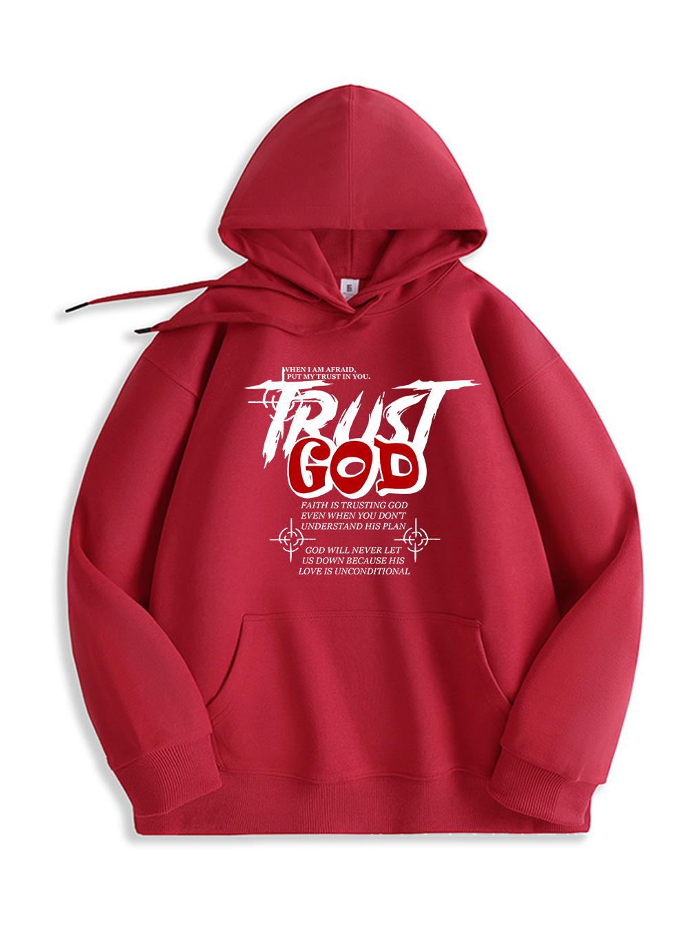 Trust God Fashion Hoodie