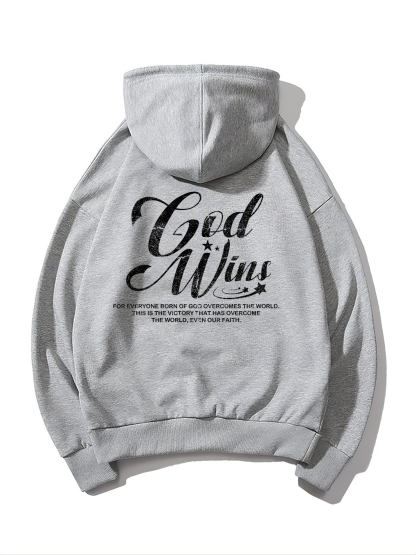 God Wins Hoodie