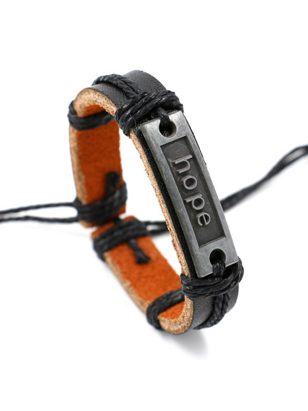 Infinite Leather Bracelet