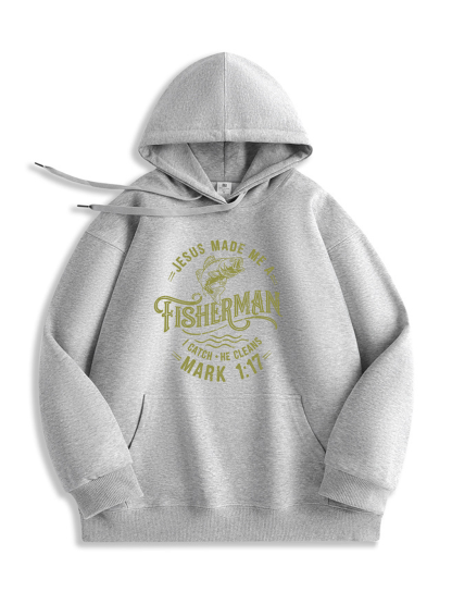 Jesus Made Me a Fisherman Hoodie